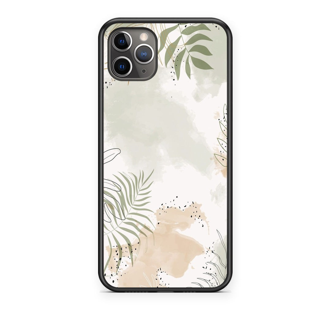 Θήκη iPhone 11 Pro Max Nude Plants από τη Smartfits με σχέδιο στο πίσω μέρος και μαύρο περίβλημα | iPhone 11 Pro Max Nude Plants case with colorful back and black bezels