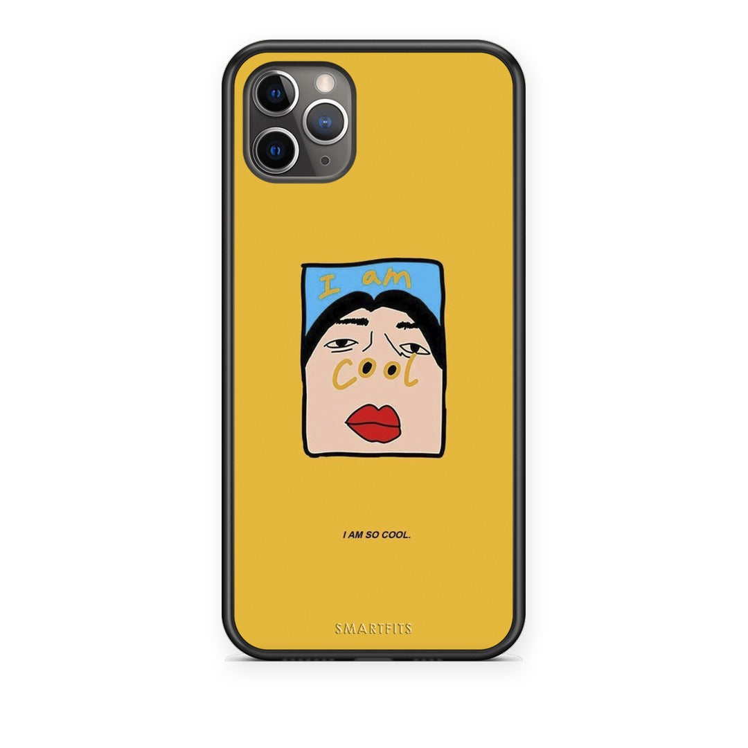 Θήκη iPhone 11 Pro So Cool από τη Smartfits με σχέδιο στο πίσω μέρος και μαύρο περίβλημα | iPhone 11 Pro So Cool case with colorful back and black bezels