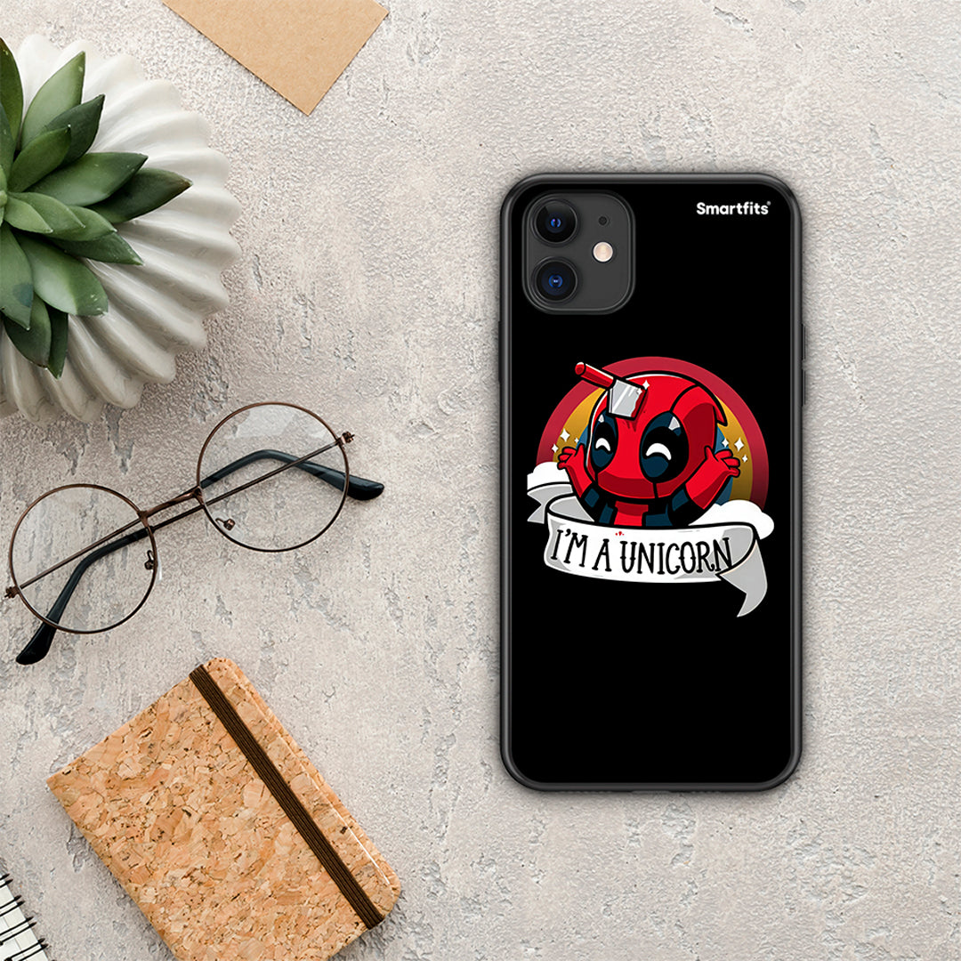 Unicorn Deadpool - iPhone 11 θήκη