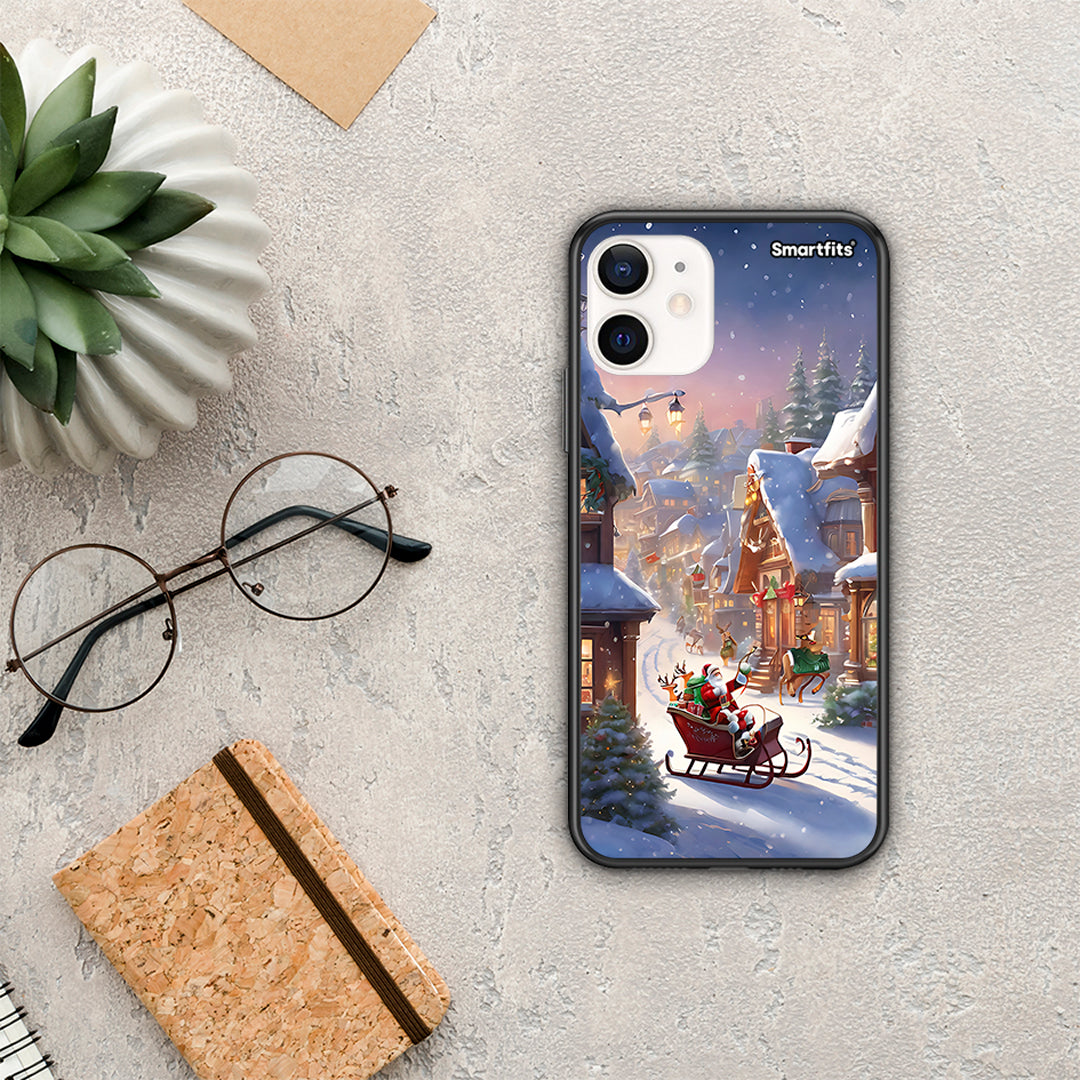 Christmas Snow - iPhone 12 Mini θήκη