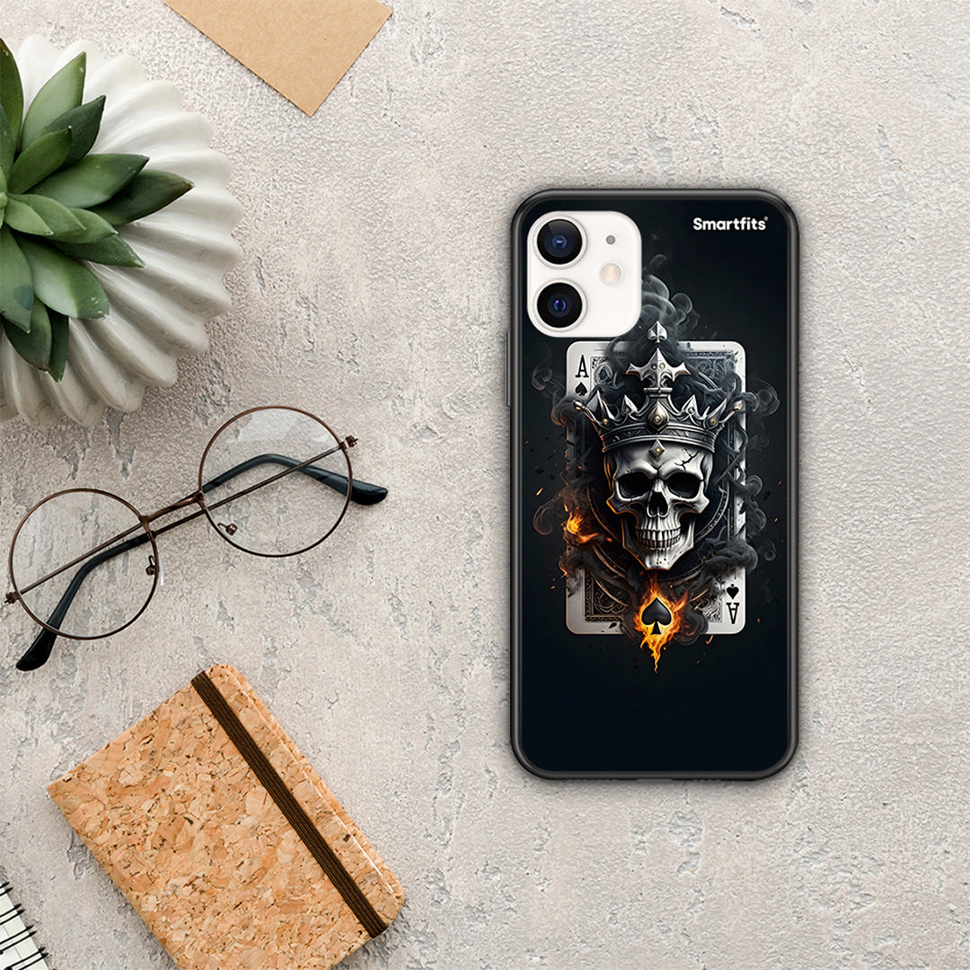 Skull King Ace - iPhone 12 Mini θήκη