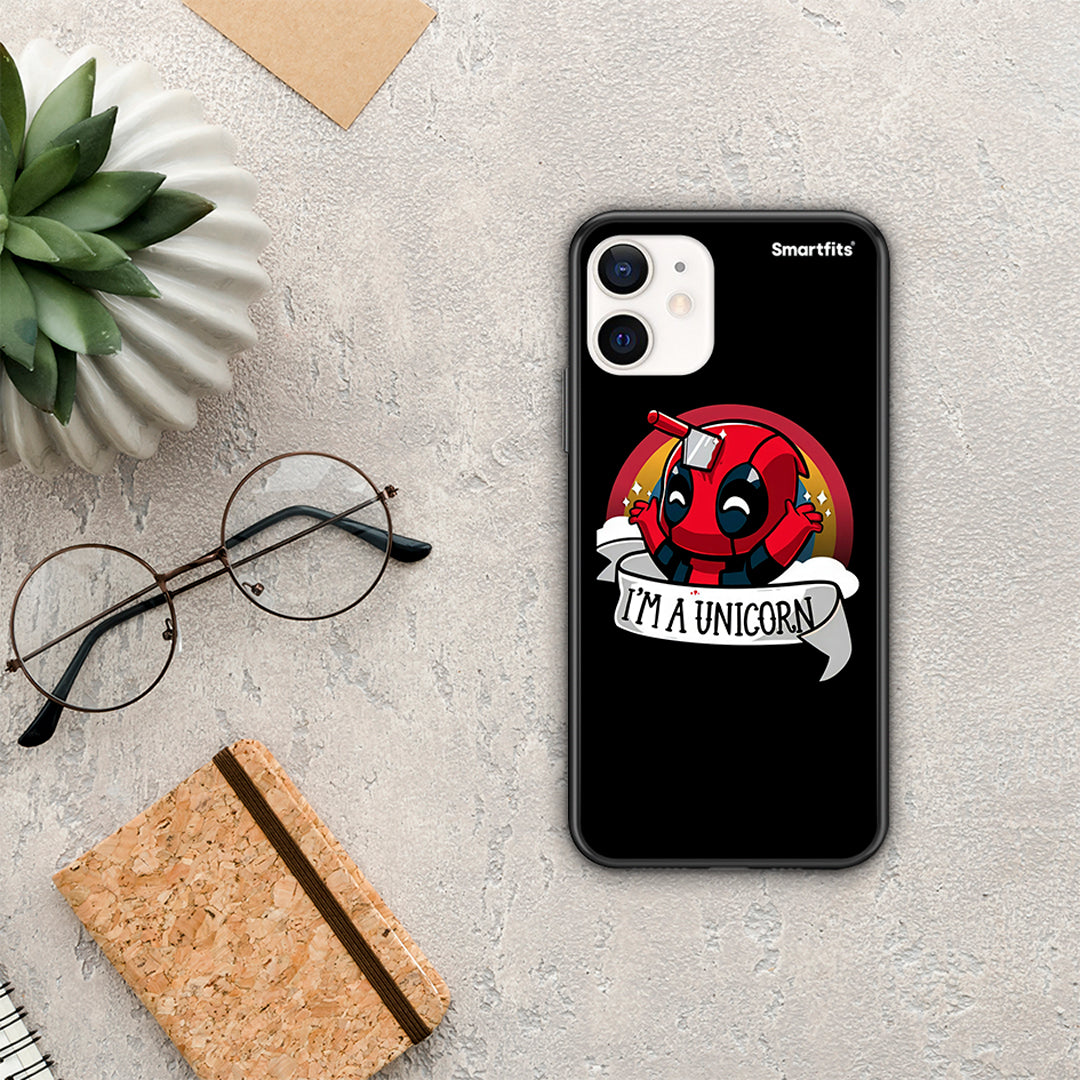 Unicorn Deadpool - iPhone 12 Mini θήκη