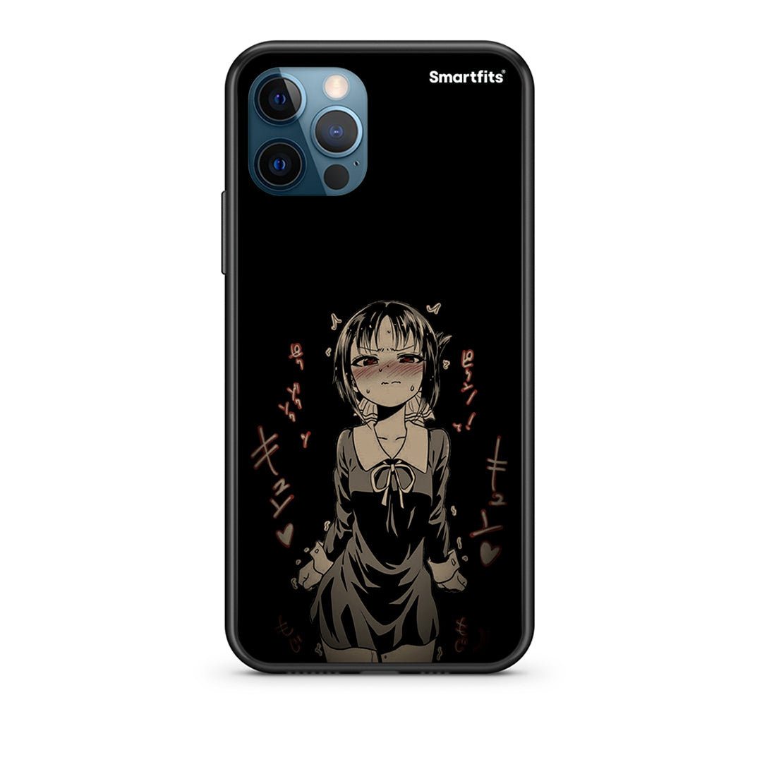 iPhone 12 Pro Max Anime Girl Θήκη από τη Smartfits με σχέδιο στο πίσω μέρος και μαύρο περίβλημα | Smartphone case with colorful back and black bezels by Smartfits