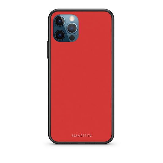 Θήκη iPhone 12 Pro Max Poppy Red από τη Smartfits με σχέδιο στο πίσω μέρος και μαύρο περίβλημα | iPhone 12 Pro Max Poppy Red case with colorful back and black bezels