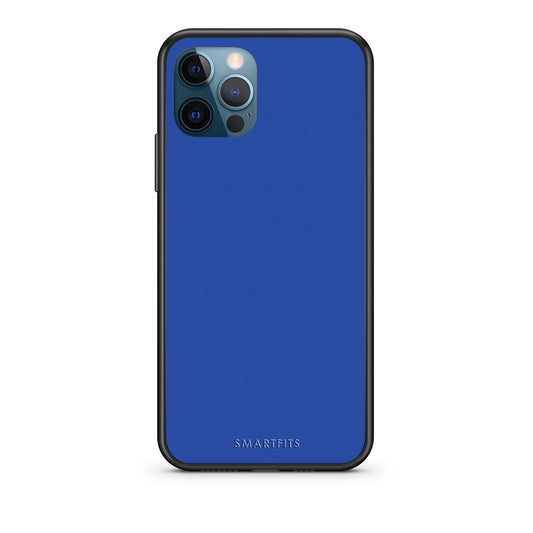 Θήκη iPhone 12 Pro Max Royal Blue από τη Smartfits με σχέδιο στο πίσω μέρος και μαύρο περίβλημα | iPhone 12 Pro Max Royal Blue case with colorful back and black bezels