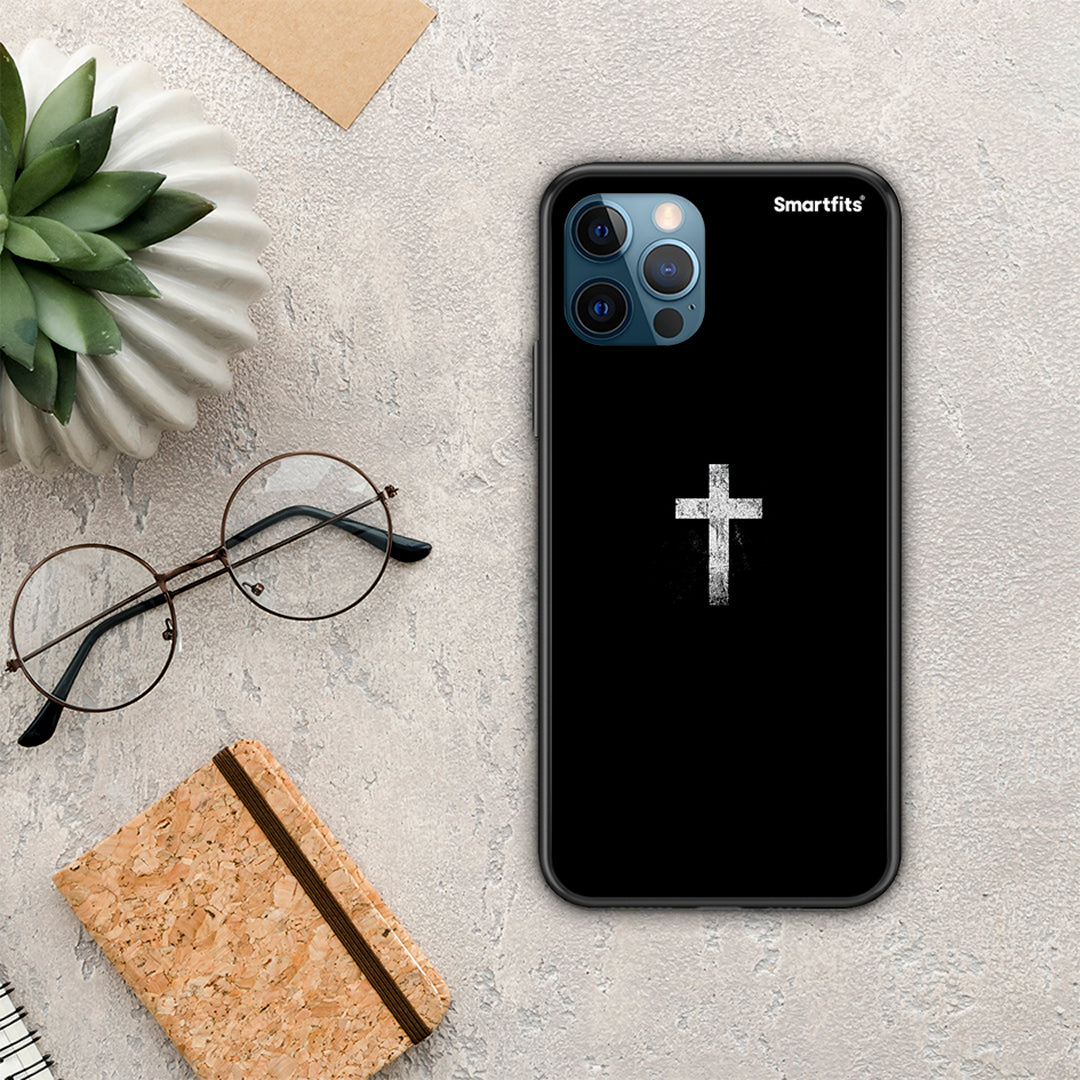 White Cross - iPhone 12 Pro Max θήκη