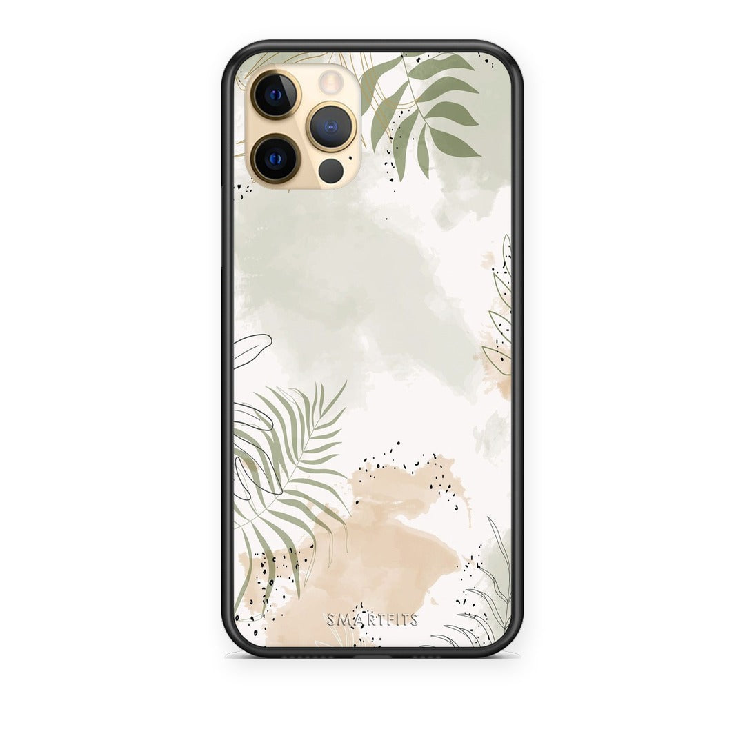 Θήκη iPhone 12 Pro Nude Plants από τη Smartfits με σχέδιο στο πίσω μέρος και μαύρο περίβλημα | iPhone 12 Pro Nude Plants case with colorful back and black bezels