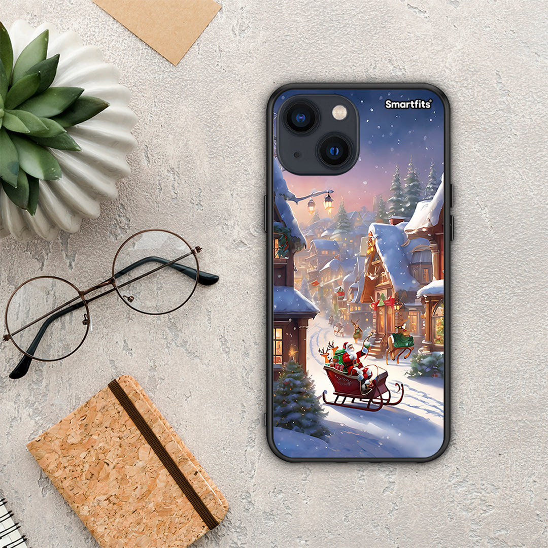 Christmas Snow - iPhone 13 Mini θήκη