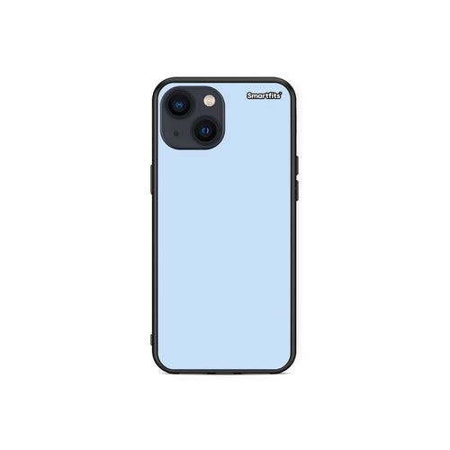 Θήκη iPhone 13 Mini Powder Blue από τη Smartfits με σχέδιο στο πίσω μέρος και μαύρο περίβλημα | iPhone 13 Mini Powder Blue case with colorful back and black bezels