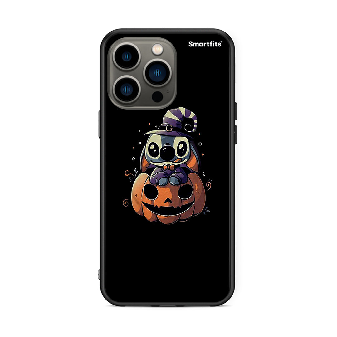 iPhone 13 Pro Halloween Stitch θήκη από τη Smartfits με σχέδιο στο πίσω μέρος και μαύρο περίβλημα | Smartphone case with colorful back and black bezels by Smartfits