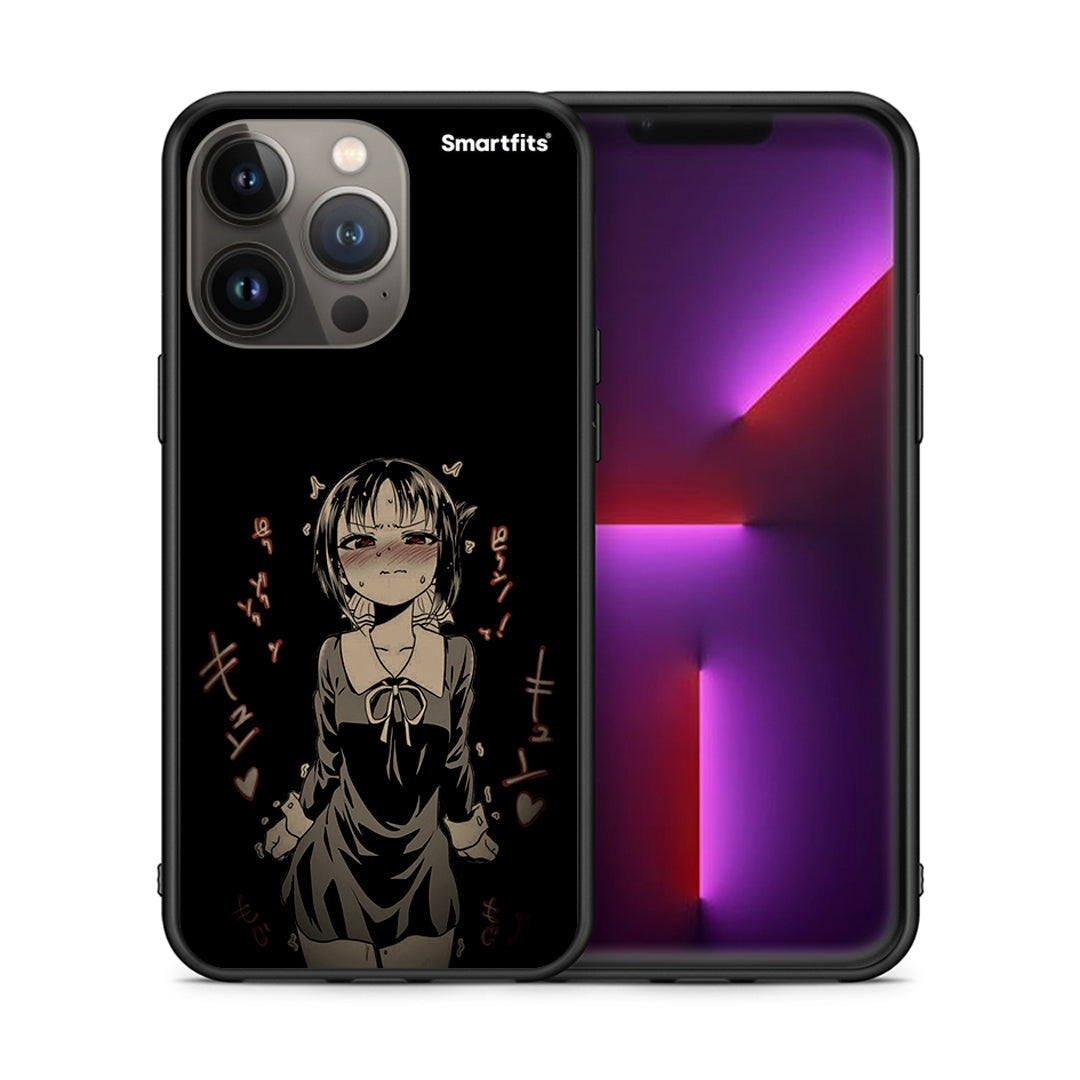 Θήκη iPhone 13 Pro Max Anime Girl από τη Smartfits με σχέδιο στο πίσω μέρος και μαύρο περίβλημα | iPhone 13 Pro Max Anime Girl case with colorful back and black bezels