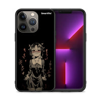 Thumbnail for Θήκη iPhone 13 Pro Max Anime Girl από τη Smartfits με σχέδιο στο πίσω μέρος και μαύρο περίβλημα | iPhone 13 Pro Max Anime Girl case with colorful back and black bezels