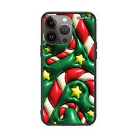 Thumbnail for iPhone 13 Pro Max Christmas Bubbles θήκη από τη Smartfits με σχέδιο στο πίσω μέρος και μαύρο περίβλημα | Smartphone case with colorful back and black bezels by Smartfits