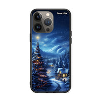 Thumbnail for iPhone 13 Pro Max Christmas Scenery θήκη από τη Smartfits με σχέδιο στο πίσω μέρος και μαύρο περίβλημα | Smartphone case with colorful back and black bezels by Smartfits