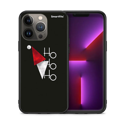Θήκη iPhone 13 Pro Max Minimal Christmas από τη Smartfits με σχέδιο στο πίσω μέρος και μαύρο περίβλημα | iPhone 13 Pro Max Minimal Christmas case with colorful back and black bezels