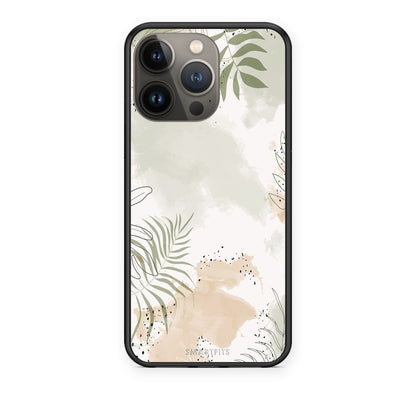 Θήκη iPhone 13 Pro Max Nude Plants από τη Smartfits με σχέδιο στο πίσω μέρος και μαύρο περίβλημα | iPhone 13 Pro Max Nude Plants case with colorful back and black bezels