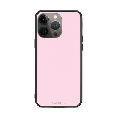 Θήκη iPhone 13 Pro Max Pale Pink από τη Smartfits με σχέδιο στο πίσω μέρος και μαύρο περίβλημα | iPhone 13 Pro Max Pale Pink case with colorful back and black bezels
