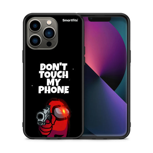 Θήκη iPhone 13 Pro My Phone από τη Smartfits με σχέδιο στο πίσω μέρος και μαύρο περίβλημα | iPhone 13 Pro My Phone case with colorful back and black bezels