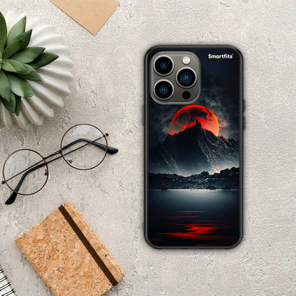 Red Full Moon - iPhone 13 Pro θήκη