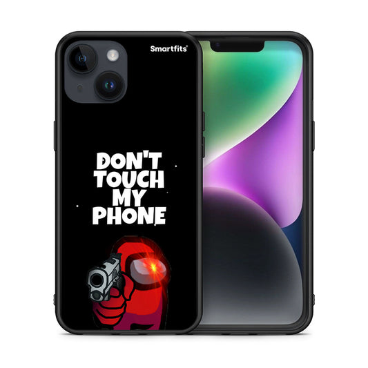 Θήκη iPhone 15 My Phone από τη Smartfits με σχέδιο στο πίσω μέρος και μαύρο περίβλημα | iPhone 15 My Phone case with colorful back and black bezels