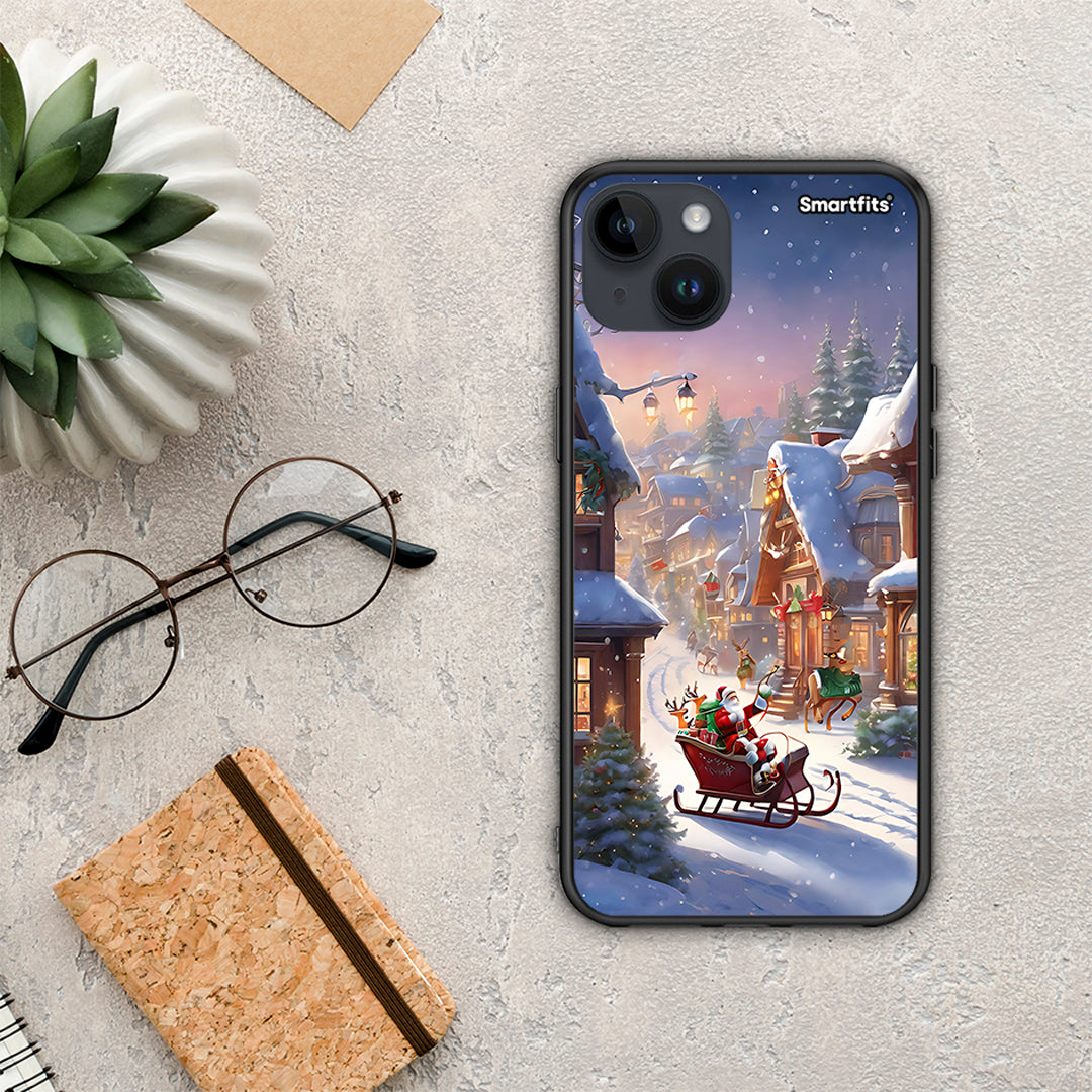 Christmas Snow - iPhone 14 Plus θήκη
