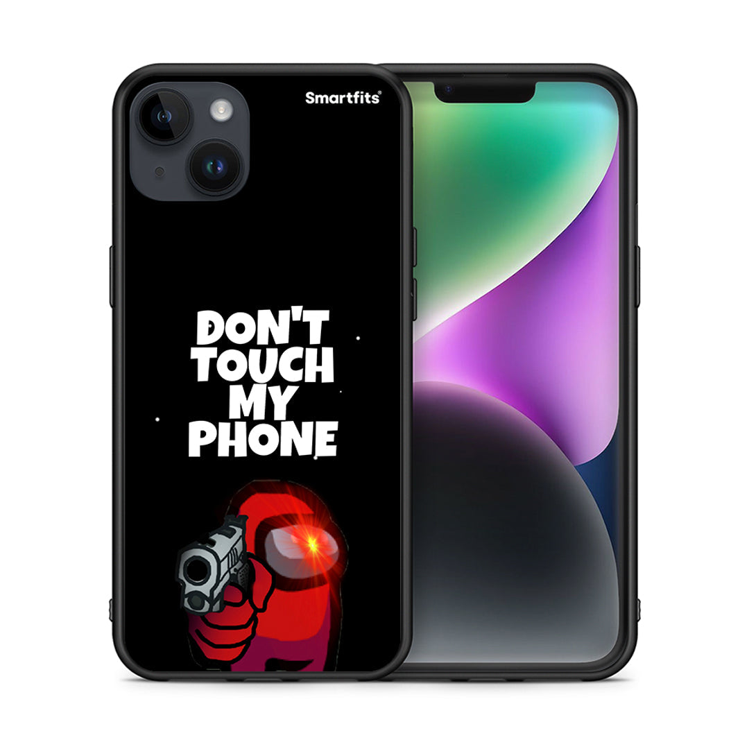 Θήκη iPhone 15 Plus My Phone από τη Smartfits με σχέδιο στο πίσω μέρος και μαύρο περίβλημα | iPhone 15 Plus My Phone case with colorful back and black bezels