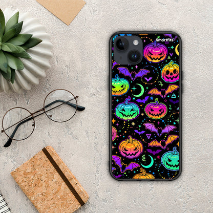 Neon Halloween - iPhone 15 Plus θήκη