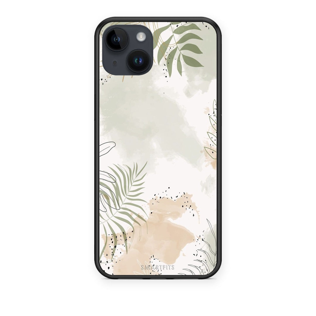 Θήκη iPhone 14 Plus Nude Plants από τη Smartfits με σχέδιο στο πίσω μέρος και μαύρο περίβλημα | iPhone 14 Plus Nude Plants case with colorful back and black bezels