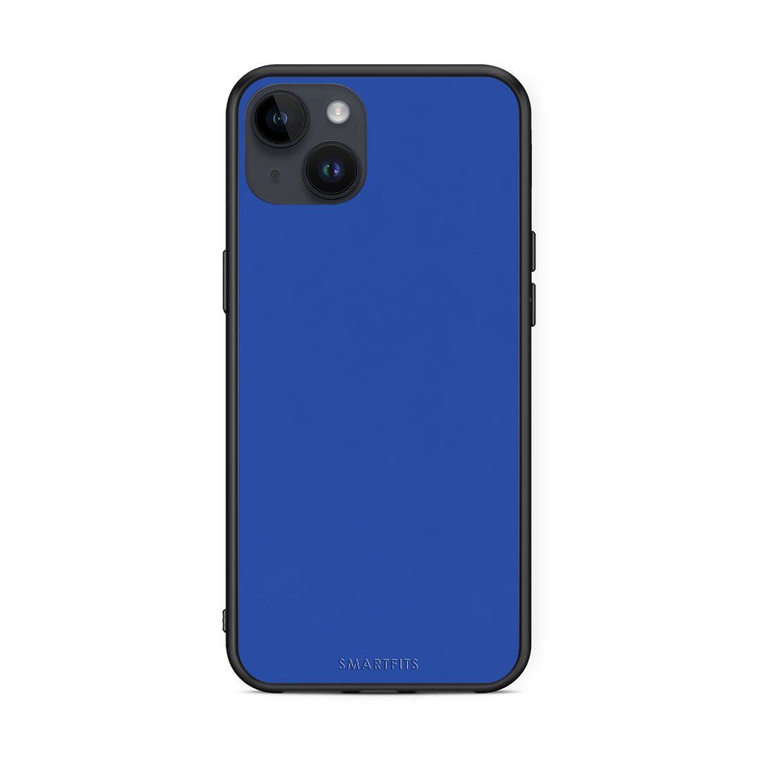 Θήκη iPhone 14 Plus Royal Blue από τη Smartfits με σχέδιο στο πίσω μέρος και μαύρο περίβλημα | iPhone 14 Plus Royal Blue case with colorful back and black bezels