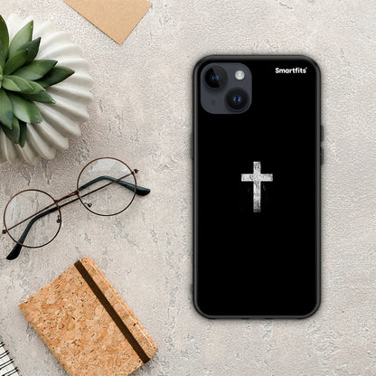 White Cross - iPhone 15 Plus θήκη