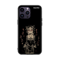 Thumbnail for iPhone 15 Pro Anime Girl θήκη από τη Smartfits με σχέδιο στο πίσω μέρος και μαύρο περίβλημα | Smartphone case with colorful back and black bezels by Smartfits