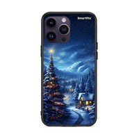 Thumbnail for iPhone 15 Pro Christmas Scenery θήκη από τη Smartfits με σχέδιο στο πίσω μέρος και μαύρο περίβλημα | Smartphone case with colorful back and black bezels by Smartfits