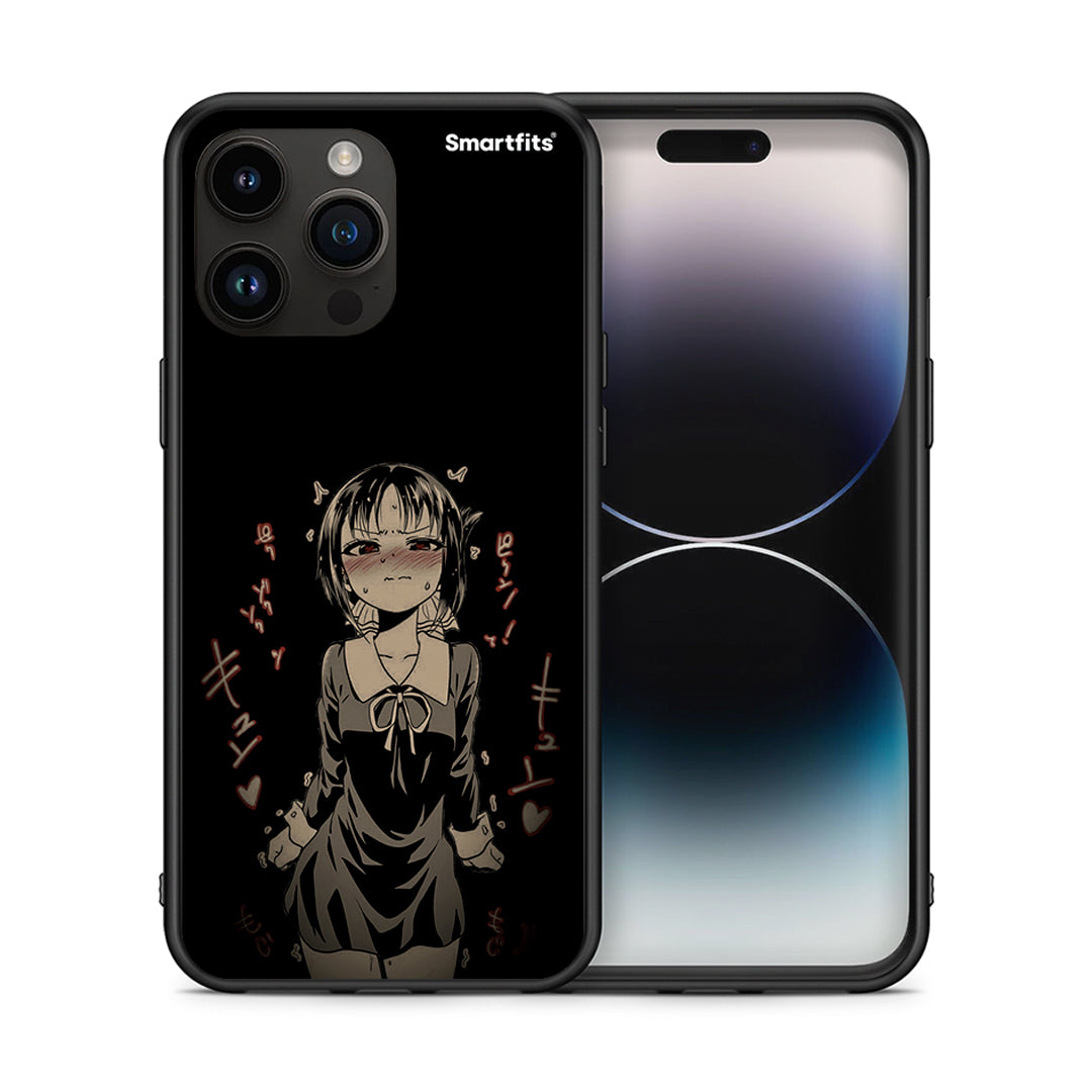 Θήκη iPhone 15 Pro Max Anime Girl από τη Smartfits με σχέδιο στο πίσω μέρος και μαύρο περίβλημα | iPhone 15 Pro Max Anime Girl case with colorful back and black bezels