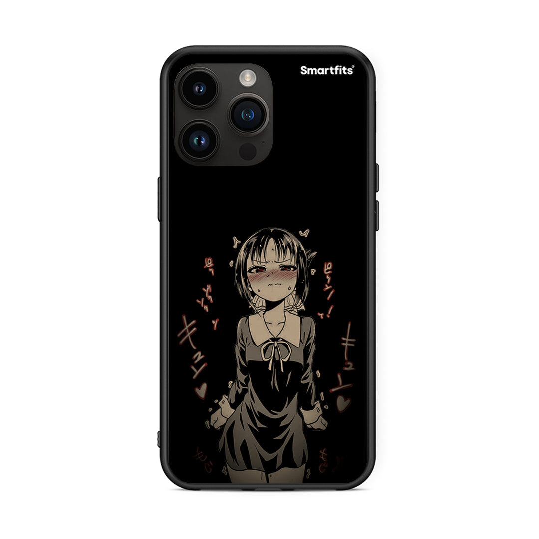 iPhone 14 Pro Max Anime Girl θήκη από τη Smartfits με σχέδιο στο πίσω μέρος και μαύρο περίβλημα | Smartphone case with colorful back and black bezels by Smartfits