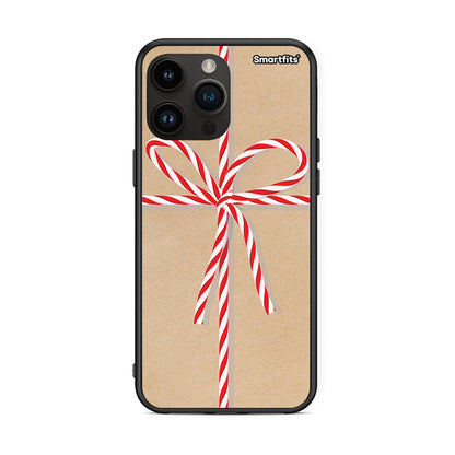 iPhone 14 Pro Max Christmas Gift θήκη από τη Smartfits με σχέδιο στο πίσω μέρος και μαύρο περίβλημα | Smartphone case with colorful back and black bezels by Smartfits