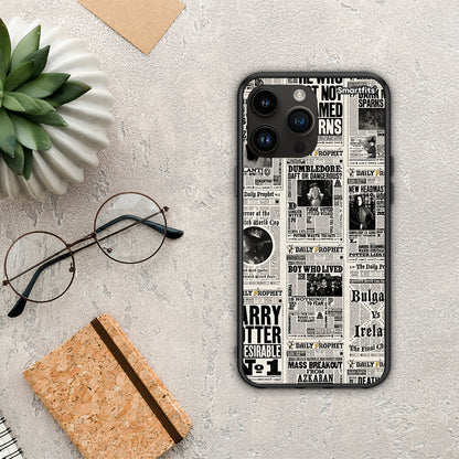 Harry Paper - iPhone 15 Pro Max θήκη