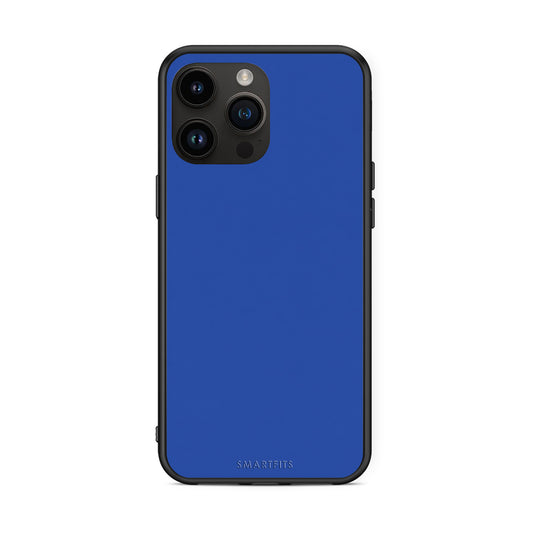 Θήκη iPhone 15 Pro Max Royal Blue από τη Smartfits με σχέδιο στο πίσω μέρος και μαύρο περίβλημα | iPhone 15 Pro Max Royal Blue case with colorful back and black bezels