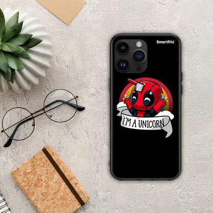 Unicorn Deadpool - iPhone 15 Pro Max θήκη