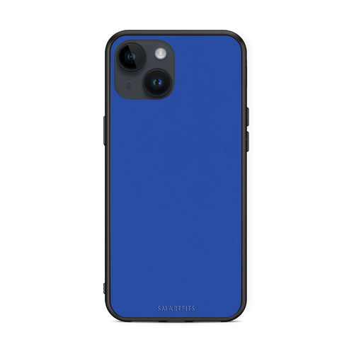 Θήκη iPhone 15 Royal Blue από τη Smartfits με σχέδιο στο πίσω μέρος και μαύρο περίβλημα | iPhone 15 Royal Blue case with colorful back and black bezels