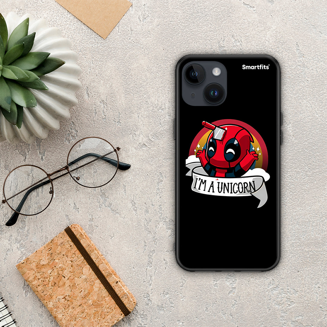Unicorn Deadpool - iPhone 15 θήκη