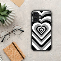 Thumbnail for Black Hearts - iPhone 16 θήκη