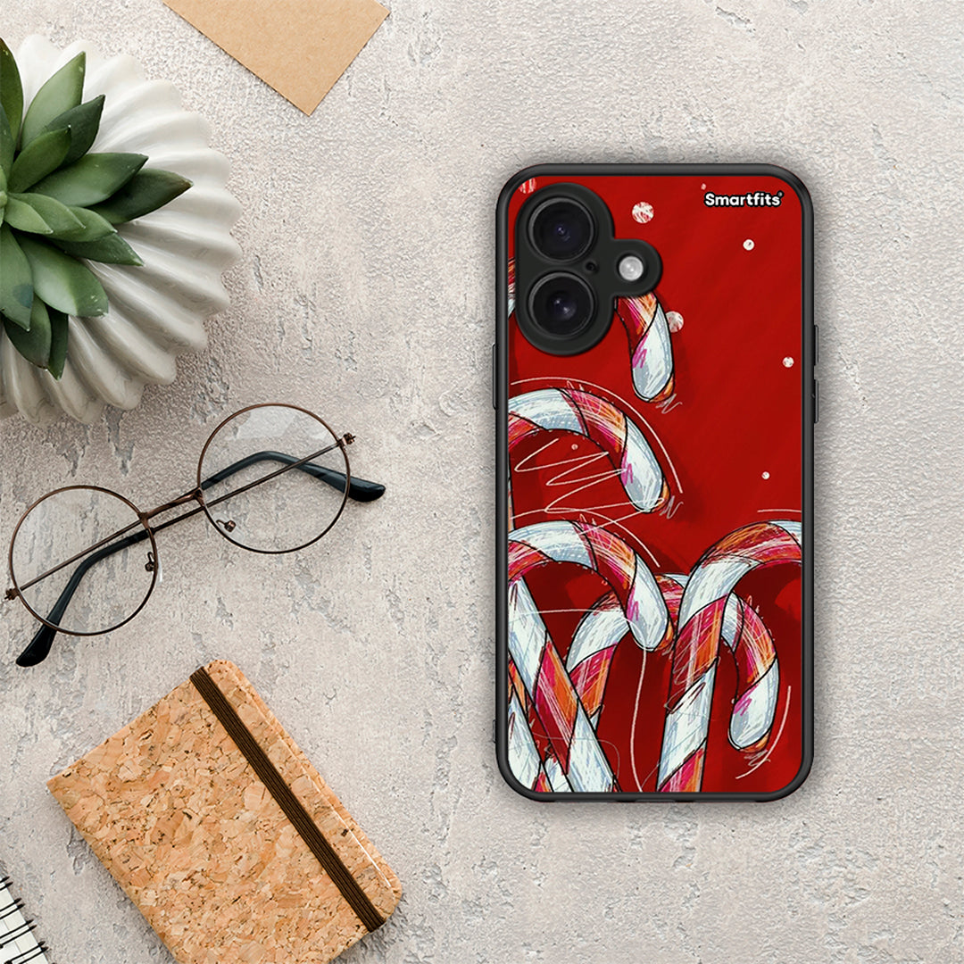 Candy Cane - iPhone 16 θήκη