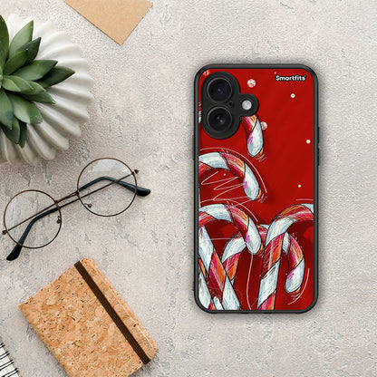 Candy Cane - iPhone 16 θήκη