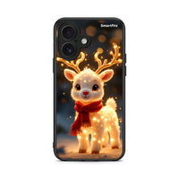 Thumbnail for iPhone 16 Christmas Cutie θήκη από τη Smartfits με σχέδιο στο πίσω μέρος και μαύρο περίβλημα | Smartphone case with colorful back and black bezels by Smartfits