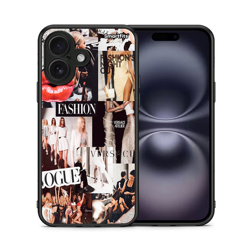 Collage Fashion - iPhone 16 θήκη
