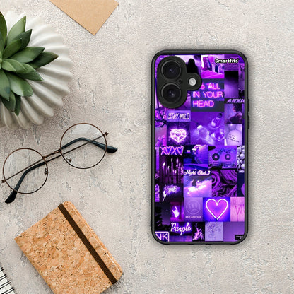 Collage Stay Wild - iPhone 16 θήκη