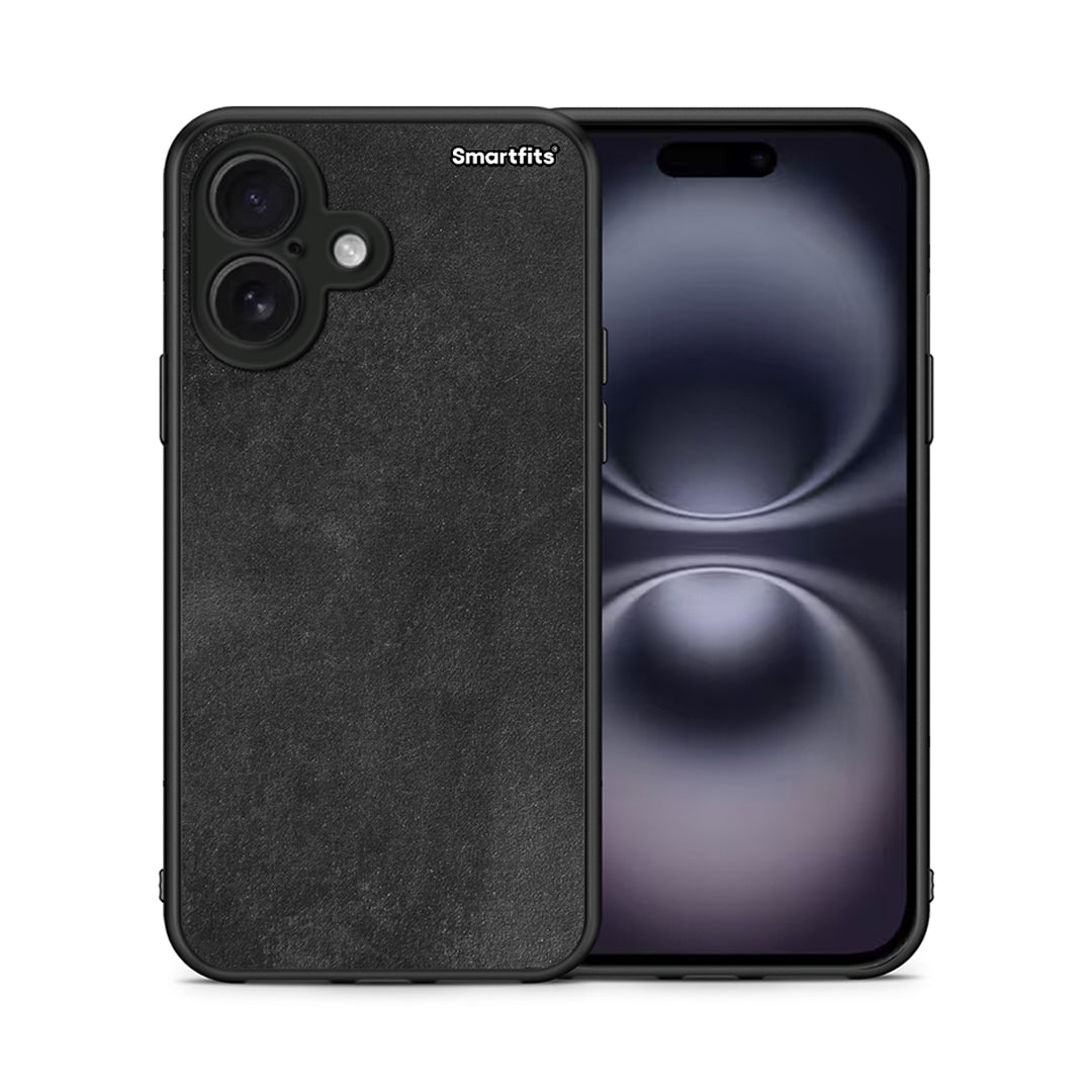 Θήκη iPhone 16 Black Slate Color από τη Smartfits με σχέδιο στο πίσω μέρος και μαύρο περίβλημα | iPhone 16 Black Slate Color case with colorful back and black bezels