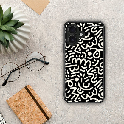 Doodle Art - iPhone 16 θήκη