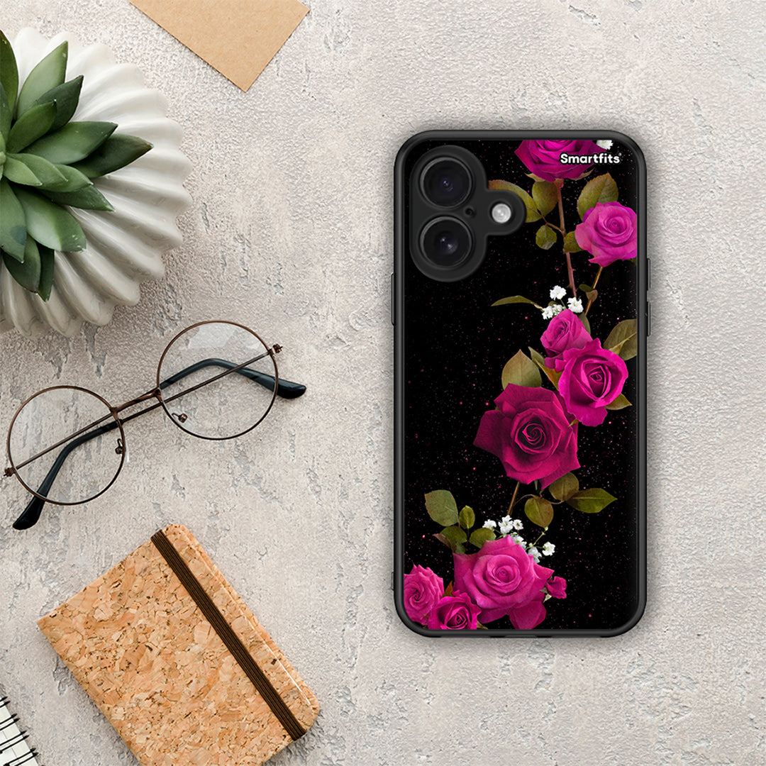 Flower Red Roses - iPhone 16 θήκη