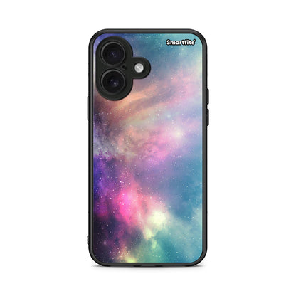 105 - iPhone 16 Rainbow Galaxy case, cover, bumper